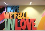 I hope we fall in Love | Murals by Rude | VMLY&R in London