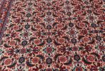 Vintage Cream Allover Traditional 6X10 Mood Persian Rug | Area Rug in Rugs by Magic Rugs. Item composed of cotton