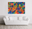Klezmer Jewish Art Canvas Print | Prints in Paintings by Leon Zernitsky Art. Item works with contemporary style