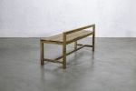 Solid Exotic Wood Outdoor Bench from Costantini, Serrano | Benches & Ottomans by Costantini Designñ. Item composed of wood
