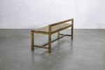 Solid Exotic Wood Outdoor Bench from Costantini, Serrano | Benches & Ottomans by Costantini Design. Item composed of wood