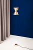Aureole Pendant Light | Floor Lamp in Lamps by MOSS Objects. Item made of brass works with minimalism & mid century modern style