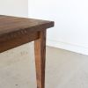 Slim Tapered Leg Dining Table | Tables by What We Make. Item composed of oak wood compatible with rustic and scandinavian style