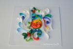 'Joy' paper artwork for Christmas Holidays | Wall Sculpture in Wall Hangings by Swapna Khade. Item composed of paper
