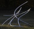 Duet in Stainless #5 | Public Sculptures by Dave Caudill. Item made of steel