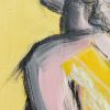 Mellow Yellow 1 | Oil And Acrylic Painting in Paintings by Ella Friberg