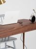 Walnut Office Desk | Tables by Mo Woodwork | Stalowa Wola in Stalowa Wola. Item made of walnut compatible with minimalism and mid century modern style