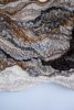 Large Woven Fiber Art Tapestry, Eco-Friendly "Orogeny" | Wall Hangings by Rebecca Whitaker Art. Item composed of cotton & leather compatible with boho and minimalism style