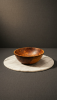 Solid Walnut Wood Bowl | Handcrafted Luxury Original | Decorative Bowl in Decorative Objects by Holzkunst Samuel Meisinger. Item composed of walnut in minimalism or contemporary style
