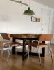 Velvet chair | Dining Chair in Chairs by Tiago Curioni Studio. Item composed of metal & leather compatible with contemporary style