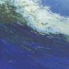 Flexing Ocean Wave. original Juul painting | Oil And Acrylic Painting in Paintings by Margaret Juul. Item composed of synthetic