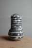Striped Acorn Vase | Vases & Vessels by Studiolo Artale. Item made of stoneware