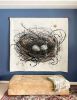 "Nest, 1" | Mixed Media by Alette Simmons-Jimenez. Item made of canvas