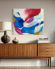"Where the River Flows" - Original Painting | Oil And Acrylic Painting in Paintings by Jilli Darling. Item composed of canvas and synthetic in boho or minimalism style