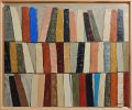 Atelier des reliures | Oil And Acrylic Painting in Paintings by Sophie DUMONT.. Item made of canvas compatible with minimalism and contemporary style