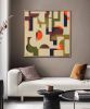 Circle in Circle Maze | Oil And Acrylic Painting in Paintings by Ronald Hunter. Item composed of canvas and synthetic in modern style