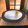 Rimmed Platter | Serveware by BlackTree Studio Pottery & The Potter's Wife. Item composed of stoneware