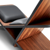 CRUZ Armchair | Accent Chair in Chairs by PAULO ANTUNES FURNITURE. Item composed of wood & leather