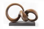 Flow No.1 | Sculptures by Nils Hansen | Hybrid Sculpture Lab Berlin. Item made of bronze works with contemporary & modern style