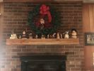 Fire Place Remodel | Fireplaces by Carolina Bowl and Beam. Item made of oak wood