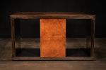 Bertolucci Exotic Wood and Oil Rubbed Bronze Sideboard. | Cabinet in Storage by Costantini Design. Item composed of wood and bronze in contemporary or modern style