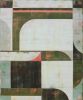The Maze Green and Black | Oil And Acrylic Painting in Paintings by Ronald Hunter. Item composed of canvas in contemporary or industrial style