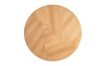 Fold Table, Oak Veneer, Solid Brass Accessory | Dining Table in Tables by LAGU. Item made of oak wood & brass compatible with mediterranean and modern style