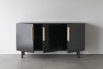 Wall-mounted credenza | Storage by Komolab. Item made of oak wood