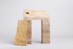 Ognidove - classico | Sculptures by gumdesign. Item made of walnut with marble works with modern style