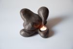 Sculpture | Candle Holder in Decorative Objects by Earlpicnic. Item composed of cement compatible with boho and minimalism style