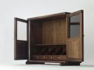 008_mei (instant film storage) | Cabinet in Storage by CHICHOIMAO. Item composed of walnut and glass in minimalism or contemporary style