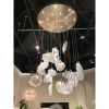 SJ2106 MOONLIGHT SANTANA | Chandeliers by alanmizrahilighting | New York in New York. Item made of metal & glass