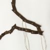 Oat Hill Trail wall art for the Four Seasons Napa Valley | Wall Sculpture in Wall Hangings by Susannah Mira. Item made of canvas with leather