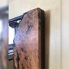 Eye-catching Live Edge Cherry Burl Mirror | Decorative Objects by Tom Weber - Weber Design Custom Woodwork. Item made of wood with glass works with boho & country & farmhouse style