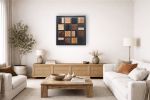 Relief No. 1 | Sculptural Wood Wall Art | Sculptures by Craig Forget. Item composed of maple wood