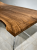 Walnut pne-piece wooden table | Dining Table in Tables by Gül Natural Furniture. Item made of walnut works with contemporary & country & farmhouse style