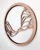 Circle Flow | Wall Sculpture in Wall Hangings by Strider Patton | San Francisco in San Francisco. Item made of birch wood with synthetic