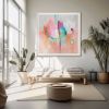 Lumiere Fine Art Print from Original Painting | Prints by Sarina Diakos Art | Melbourne Central in Melbourne. Item composed of canvas and paper in minimalism or mid century modern style