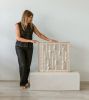 Olit - Natural Woven Decoration | Tapestry in Wall Hangings by Lale Studio & Shop. Item made of oak wood with wool works with contemporary & japandi style