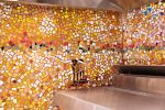Kitchen backsplash | Mosaic in Art & Wall Decor by Sarah Wandrey Mosaics. Item composed of glass in contemporary or japandi style