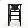 Barstool 1903 - Black | Bar Stool in Chairs by Espina Corona. Item composed of wood and leather in contemporary style