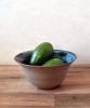 Blue Ceramic Bowl Set Of 2 | Serving Bowl in Serveware by ShellyClayspot. Item made of stoneware