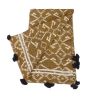 Manjha Taupe Throw | Linens & Bedding by ichcha. Item composed of fabric