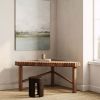Esquina Handcarved Desk | Tables by Pfeifer Studio. Item composed of wood compatible with minimalism and contemporary style