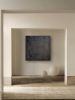 GAIA — Noir Calm | GAIA Collection | Wall Sculpture in Wall Hangings by Sizmari. Item composed of fiber in minimalism or contemporary style