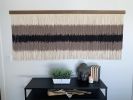 Commissioned Piece for Highrise Macrame Wall Hanging / Fiber | Wall Hangings by Jay Durán @ J. Durán Art + Home | Dallas in Dallas. Item made of birch wood & cotton