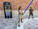 May Pole Dance | Public Sculptures by Sutton Betti | McPherson Community Building in McPherson