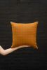 Bangkok Pillow - Roasted Pecan | Pillows by Vacilando Studios. Item composed of cotton