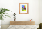 Owl in the Vineyard | Watercolor Painting in Paintings by Rita Winkler - My Art, My Shop -by Rita ... Where Every Stroke Speaks of Joy and Inclusion. Item made of paper works with contemporary & modern style