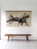 Ever After | Wall Hangings by Kat | Home Studio. Item made of oak wood with cotton works with minimalism & contemporary style